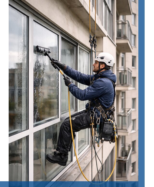 Мойка балконного остекления в Арзамасе от 3801 р. | ВЫСОТНИК-Рзм