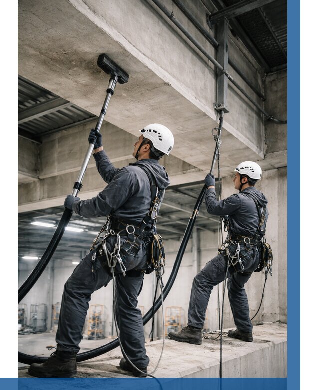 Обеспыливание потолочных конструкций в Арзамасе от 272 р. |ВЫСОТНИК-Рзм