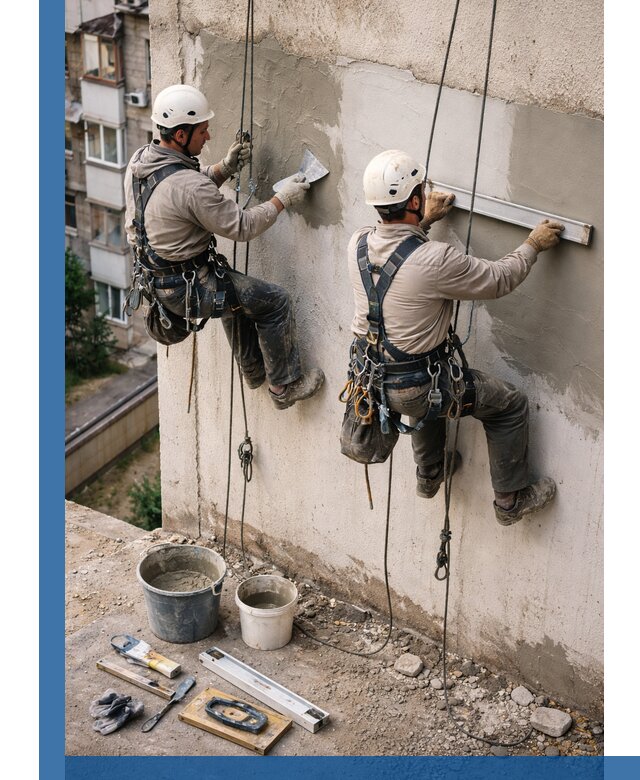 Комплексный ремонт штукатурного фасада с гарантией в Арзамасе