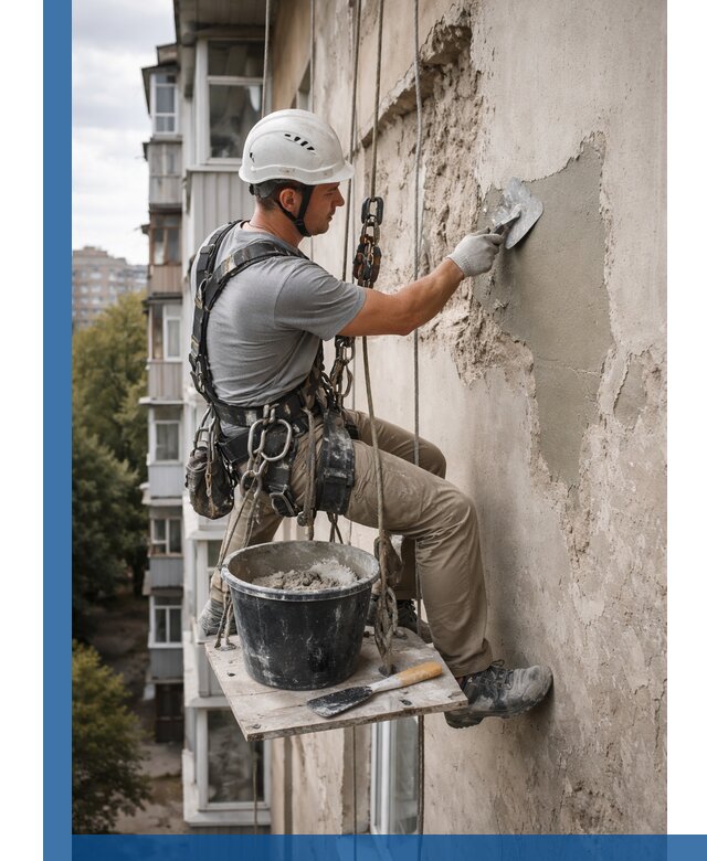 Восстановление фасадной штукатурки в Арзамасе с гарантией качества