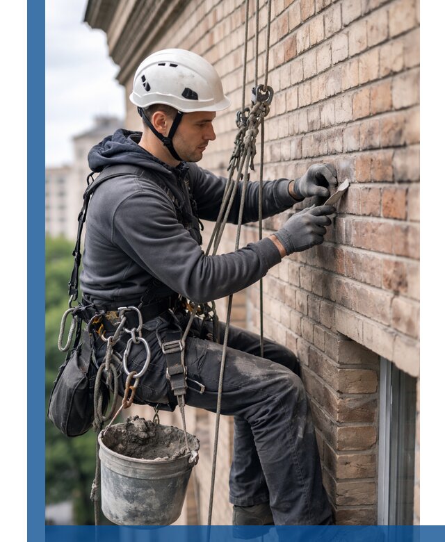 Качественный ремонт кирпичной кладки фасада в Арзамасе с гарантией