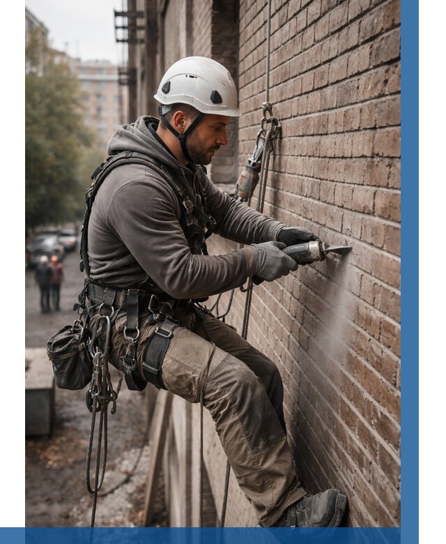 Расшивка кирпичных швов в Арзамасе от 652 р. | ВЫСОТНИК-Рзм