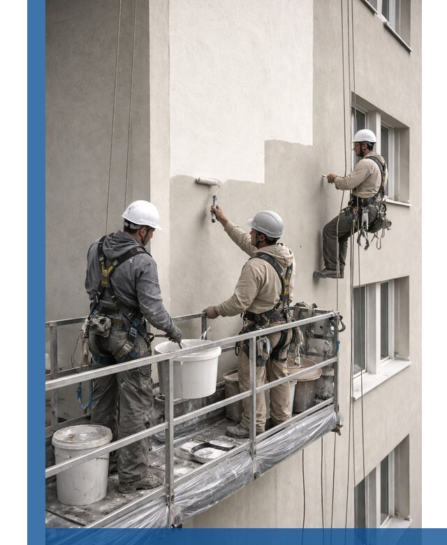 Покраска оштукатуренного фасада в Арзамасе под ключ с гарантией