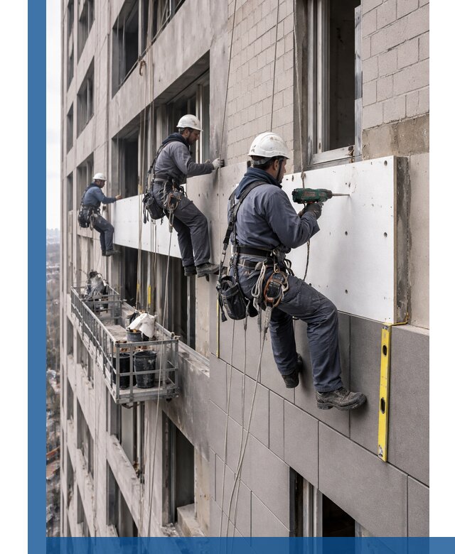 Монтаж фасадных термопанелей высокого качества в Арзамасе