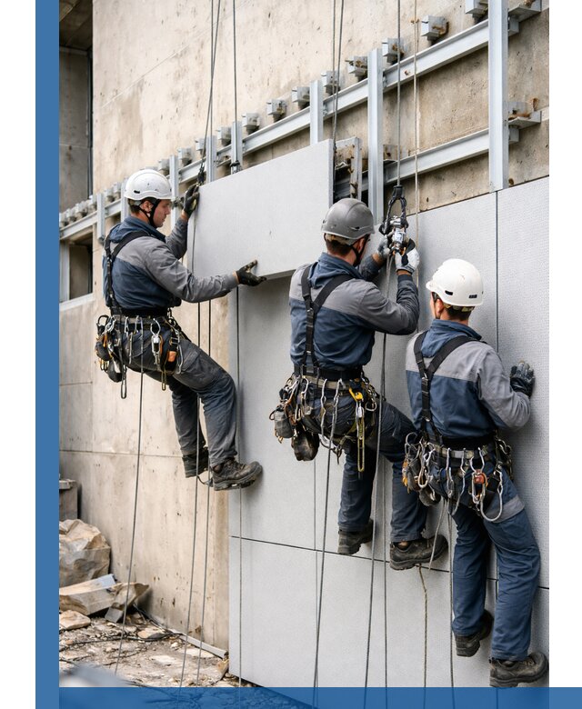 Монтаж вентилируемого фасада в Арзамасе под ключ с гарантией качества