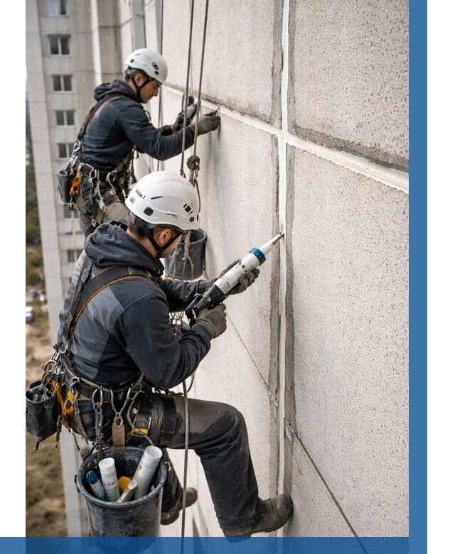 Герметизация межпанельных швов в Арзамасе от 760 р. | ВЫСОТНИК-Рзм