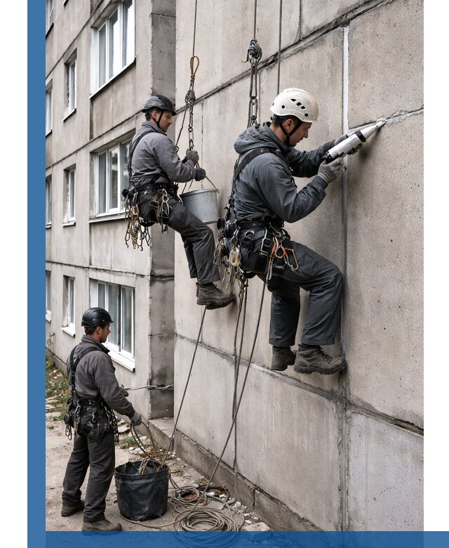 Герметизация межпанельных швов в Арзамасе с гарантией герметичности