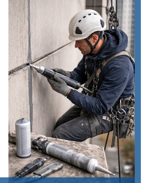 Вторичная герметизация швов в Арзамасе от 489 р. | ВЫСОТНИК-Рзм