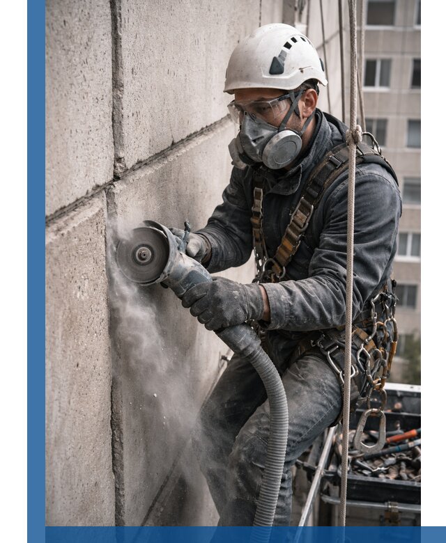 Штробление межпанельных швов в Арзамасе качественно и быстро