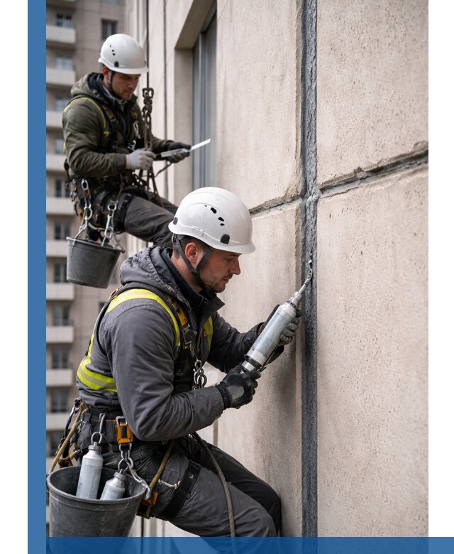 Герметизация деформационных швов фасада в Арзамасе качественно