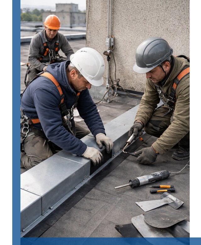 Ремонт кровельных примыканий в Арзамасе профессионально