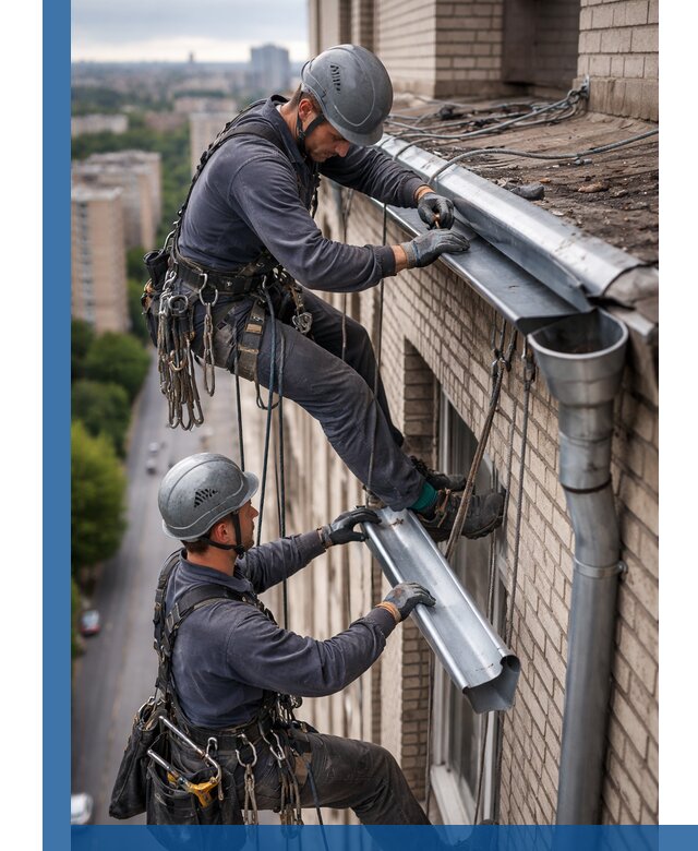 Ремонт водосточных желобов в Арзамасе, быстро и качественно