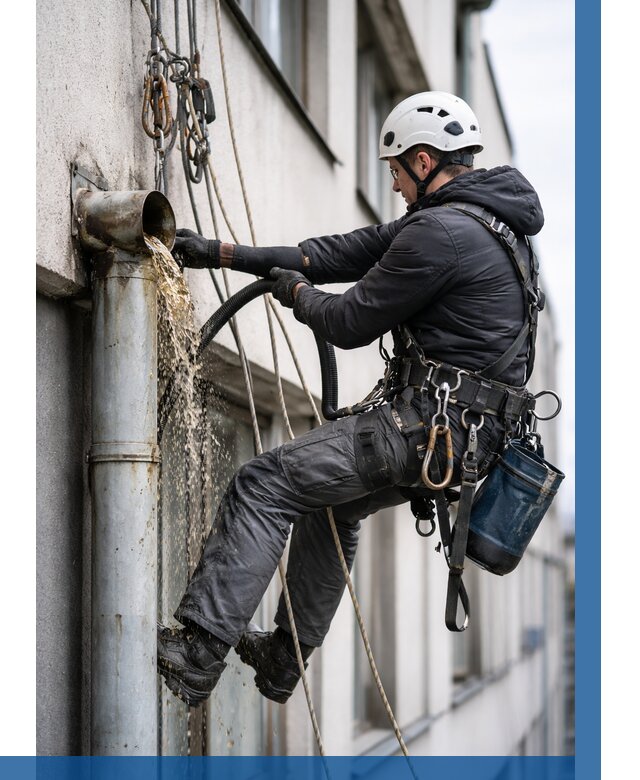 Прочистка водосточных труб в Арзамасе от 3801 р. | ВЫСОТНИК-Рзм