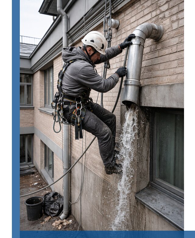 Профессиональная прочистка водосточных труб в Арзамасе с гарантией