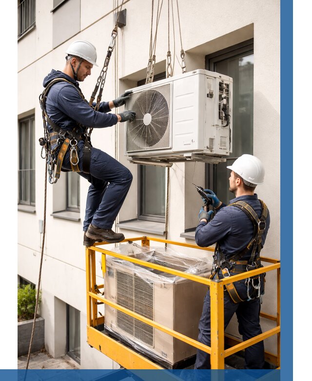 Демонтаж внешнего блока кондиционера в Арзамасе от 3801 р. | ВЫСОТНИК-Рзм