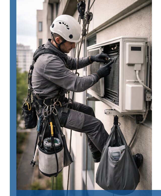 Обслуживание внешнего блока кондиционера в Арзамасе профессионально