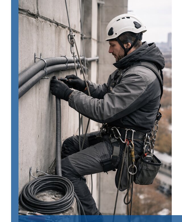 Профессиональный монтаж гофры для кабеля в Арзамасе с гарантией