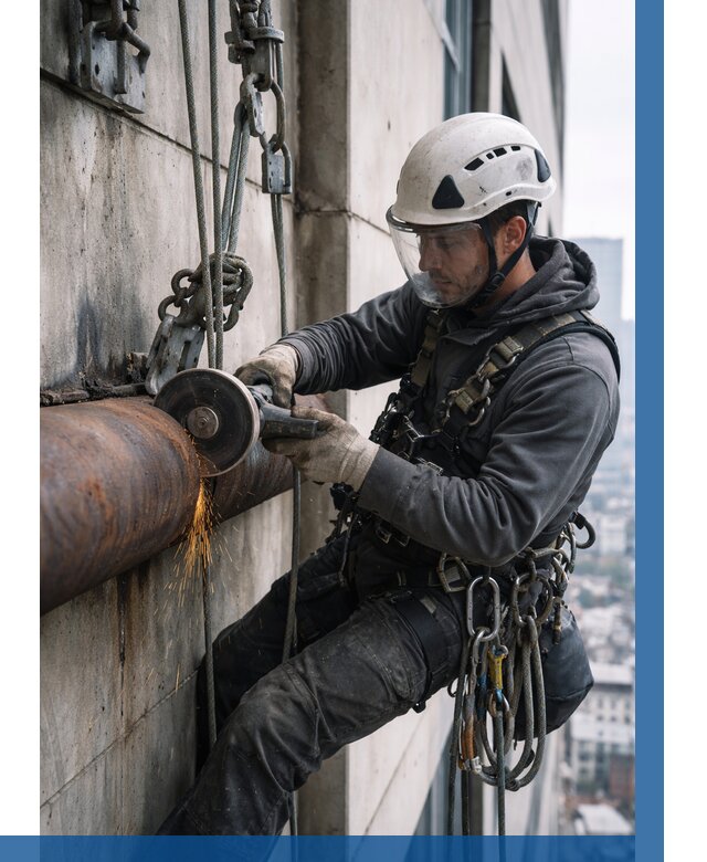 Резка металла на высоте в Арзамасе по цене от 4887 р. | ВЫСОТНИК-Рзм