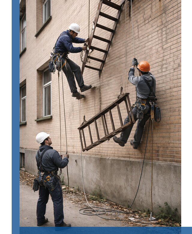 Демонтаж пожарной лестницы в Арзамасе быстро и безопасно