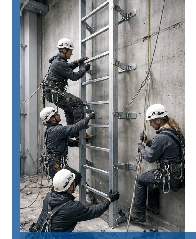 Монтаж металлических лестниц в Арзамасе под ключ со гарантией