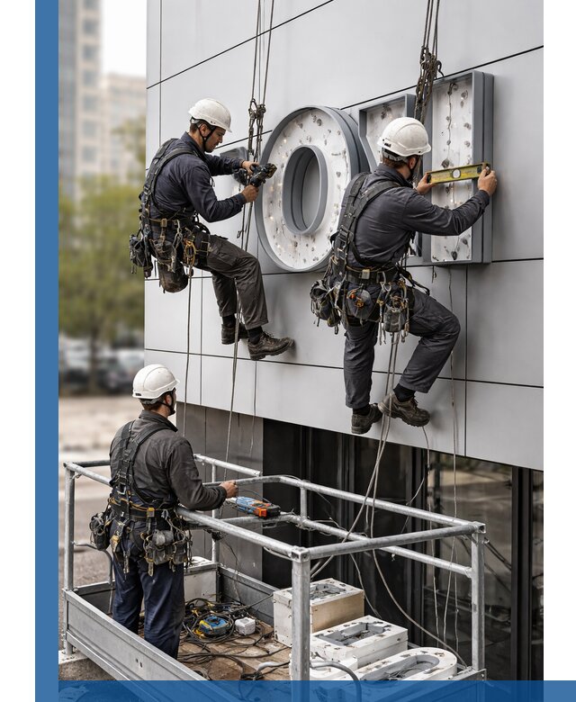 Профессиональный монтаж световых букв в Арзамасе под ключ