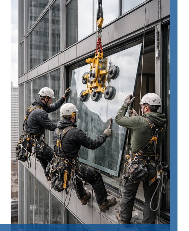 Фасадное остекление зданий под ключ в Арзамасе от 10861 р. | ВЫСОТНИК-Рзм