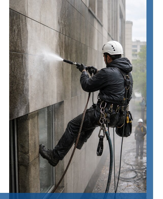 Гидроструйная очистка поверхностей в Арзамасе от 923 р. | ВЫСОТНИК-Рзм