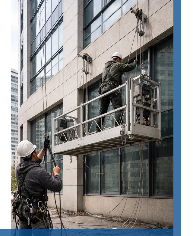 Монтаж и подъем фасадной люльки в Арзамасе от 13033 р. | ВЫСОТНИК-Рзм