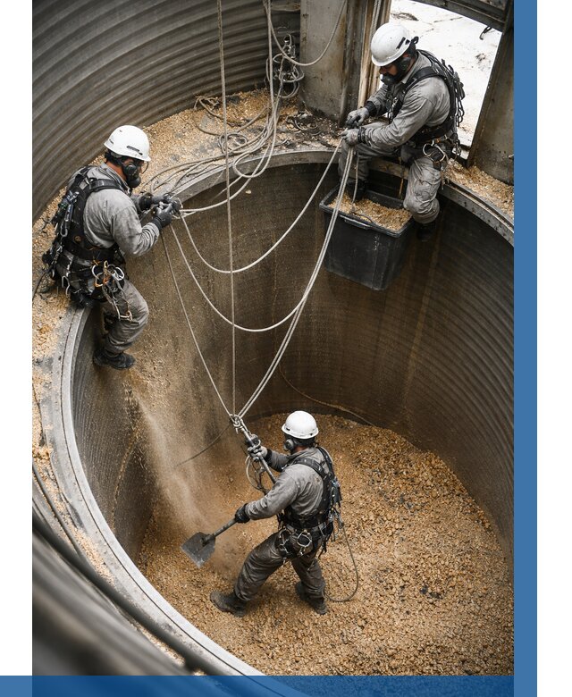 Чистка зерновых бункеров в Арзамасе от 13033 р. | ВЫСОТНИК-Рзм