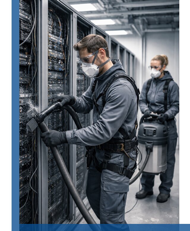 Обеспыливание серверной комнаты в Арзамасе, профессиональная очистка