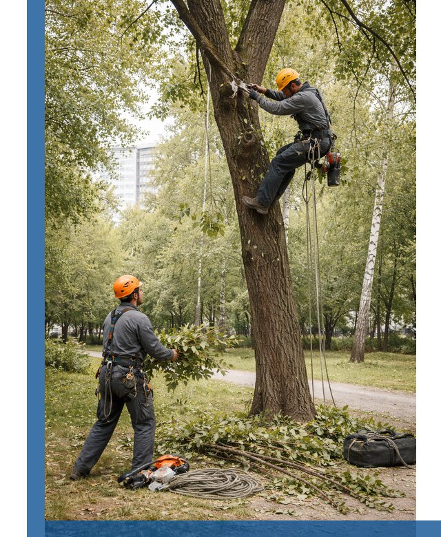 Санитарная обрезка деревьев в Арзамасе, профессионально и безопасно