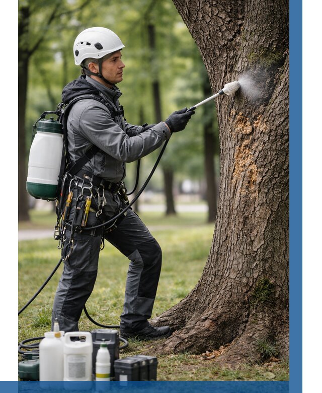 Обработка деревьев от вредителей в Арзамасе от 4887 р. | ВЫСОТНИК-Рзм