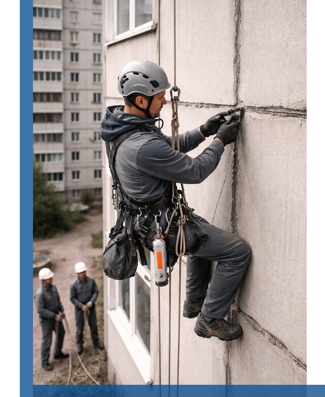 Обследование межпанельных швов и герметизация в Арзамасе