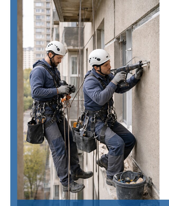 Промышленные альпинисты высотные работы и монтаж в Арзамасе